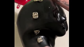 New inflatable rubbersfinest mask and covers thanks santa ️