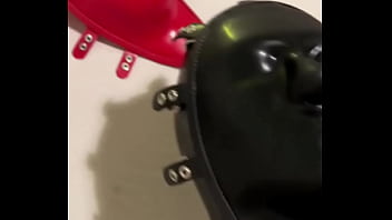 New inflatable rubbersfinest mask and covers thanks santa ️