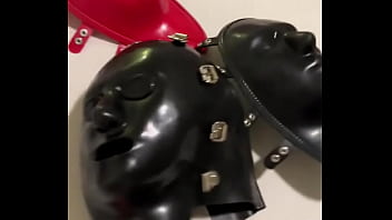 New inflatable rubbersfinest mask and covers thanks santa ️