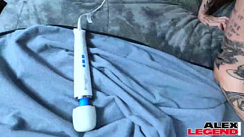 Big dick stud alex legend in "hot salad of 3 clams & 1 sausage"