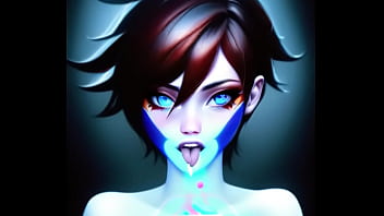 Gamer bitches with mouths open for jizz