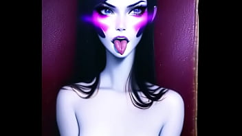 Gamer bitches with mouths open for jizz