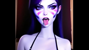 Gamer bitches with mouths open for jizz