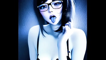 Gamer bitches with mouths open for jizz