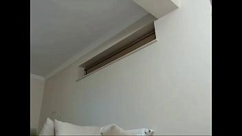 Rubing oil on a sexy blonde'