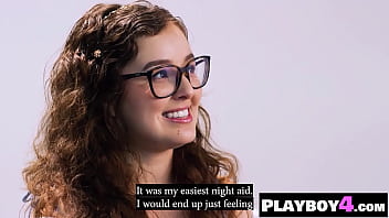 Hot big butt babe enjoyed hot masturbation after interview