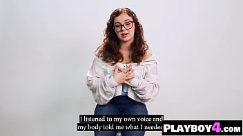 Hot big butt babe enjoyed hot masturbation after interview