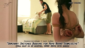 Fresh sheets for the bedgirl “dominant switches bedding for rope bound submissive” by lucy larue and houndstoothhank free teaser