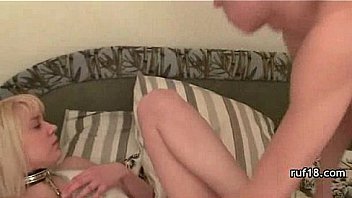 Cute teen bondage fuck