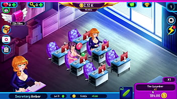 Recebendo ajuda da nova secretaria