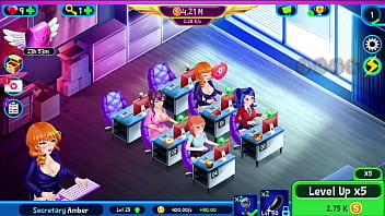 Recebendo ajuda da nova secretaria