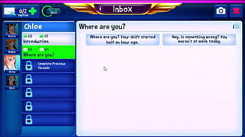 Recebendo ajuda da nova secretaria