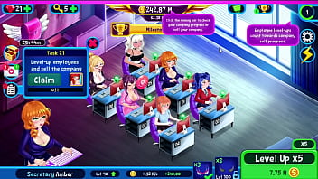 Recebendo ajuda da nova secretaria