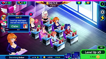 Recebendo ajuda da nova secretaria