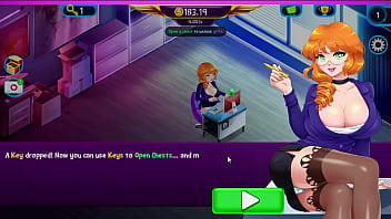 Recebendo ajuda da nova secretaria