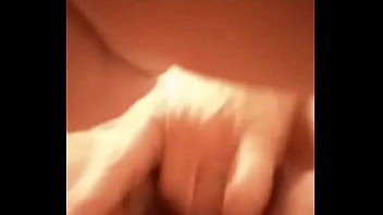 Ex rubbing and opening pussy