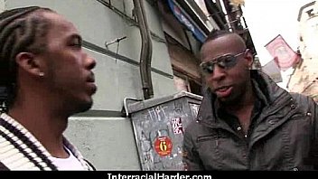 Hardcore interracial pussy fuck 28