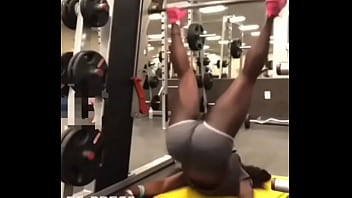 Teen working out that ass