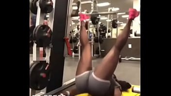Teen working out that ass