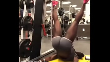 Teen working out that ass