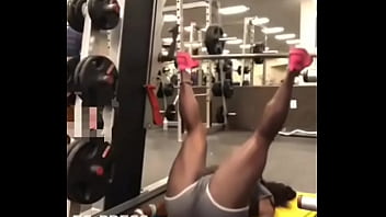 Teen working out that ass