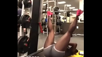 Teen working out that ass