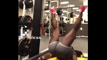 Teen working out that ass