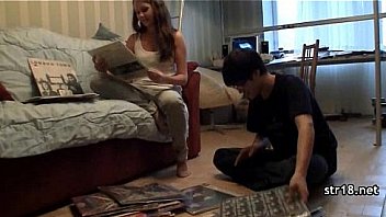 Hot teen loves cocks