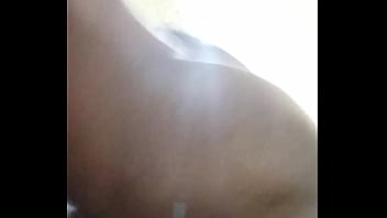 Wet tight black pussy super close up