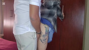 Dildo fucking my slutty ex girl after i creampied her pussy