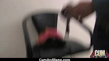 Amateur ebony interracial group sex with facial 21