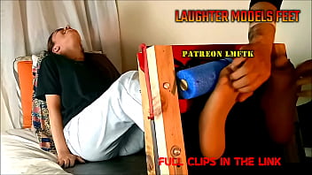 Foot tickling sexy girls