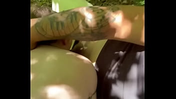 White slut double penetrated