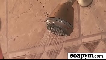 Soapy big tits lead to erotic massage 25