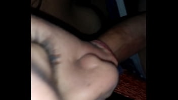 Enjoying getting cock sucked