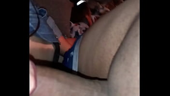 Enjoying getting cock sucked