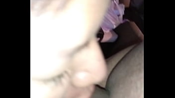 Enjoying getting cock sucked