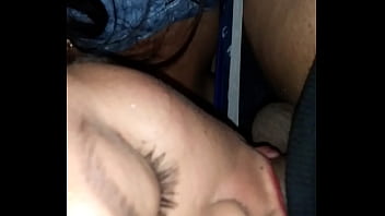 Enjoying getting cock sucked