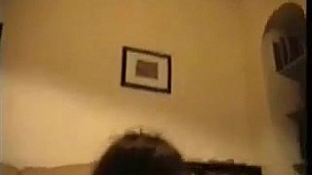 Kinky blowjob video in the living room