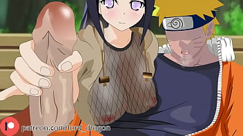 Hinata calienta a naruto en publico