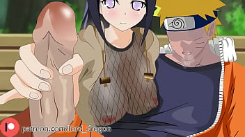 Hinata calienta a naruto en publico