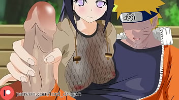Hinata calienta a naruto en publico