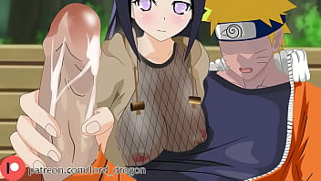 Hinata calienta a naruto en publico