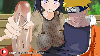 Hinata calienta a naruto en publico