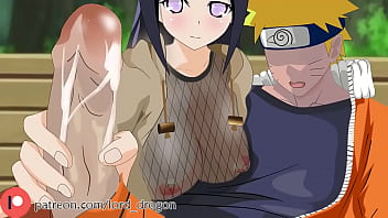 Hinata calienta a naruto en publico