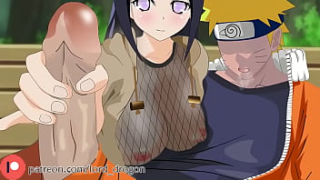 Hinata calienta a naruto en publico