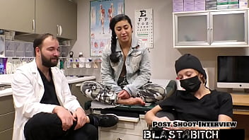 Jasmine rose's back gets blasted with cum