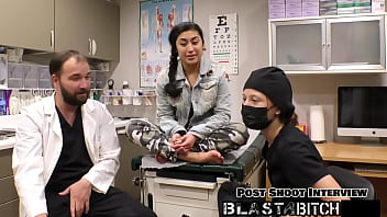 Jasmine rose's back gets blasted with cum