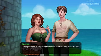 Wal 11 almost touched her big boobs but his husband caught me