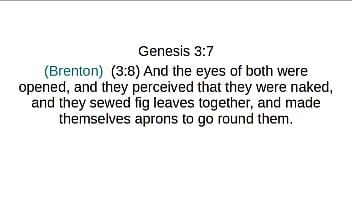 Genesis chapter 3 brenton greek translation